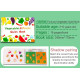Carte cu activitati reutilizabile Fructe si legume Quiet Book