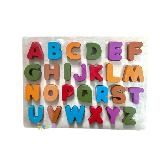 Alfabetul Puzzle incastru Color