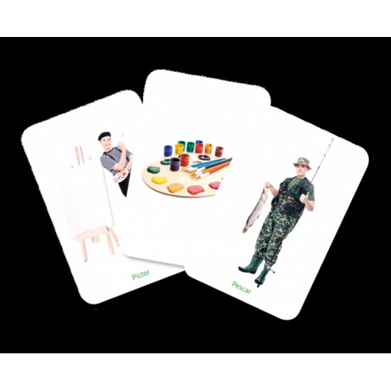 Carti de joc Montessori EduCard JuniorPlus  - Meserii