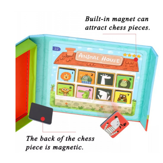 Joc Magnetic Dezvoltare Memorie si observare Animale House