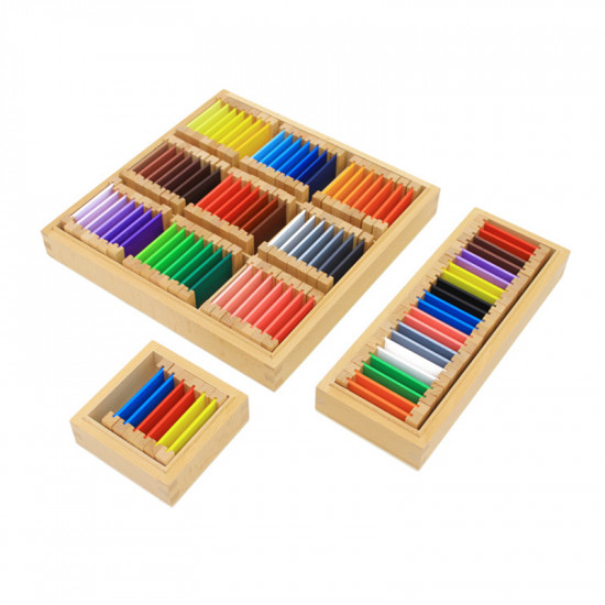 Cutia Montessori Cromatica 91 tablete