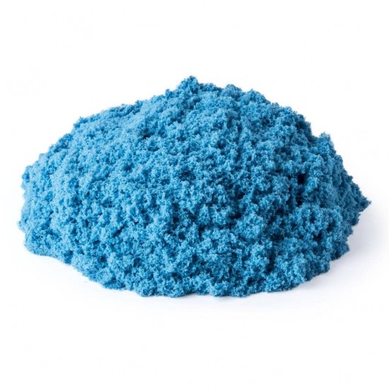 Nisip Kinetic Albastru cu 8 forme