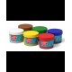 Set Acuarele ArtBerry Finger Paints cu Aloe Vera, 6 culori x100ml