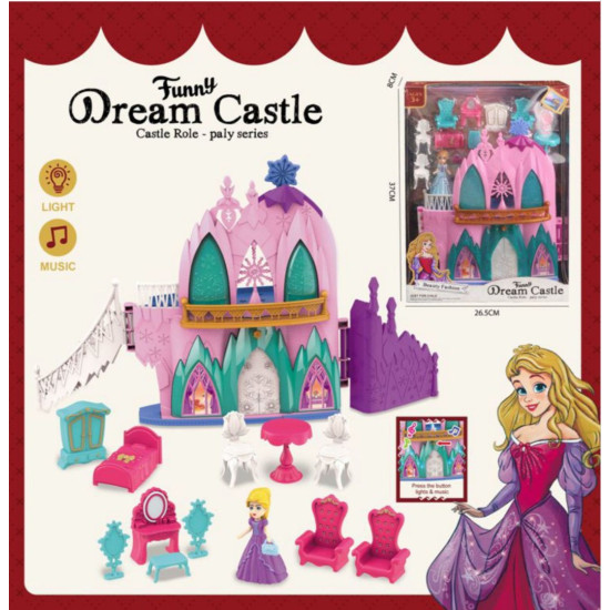 Castelul Funny Dream cu accesorii incluse