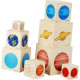 Turn Montessori Cuburile de stivuire cu planete