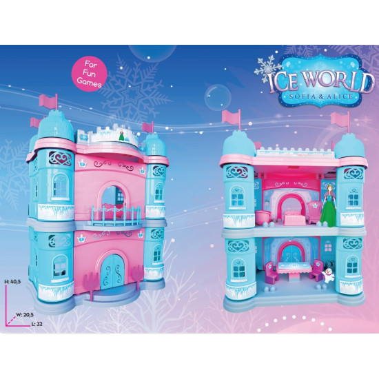 Castel Iceworld cu 35 piese Sofia & Alice