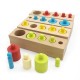 Cilindrii Montessori din lemn color