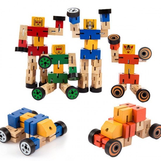 Robot din lemn Transformers