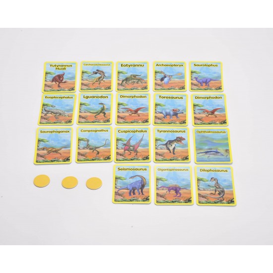 Carte magnetica Dinozauri
