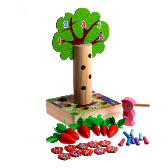 Joc din lemn Copacul educativ