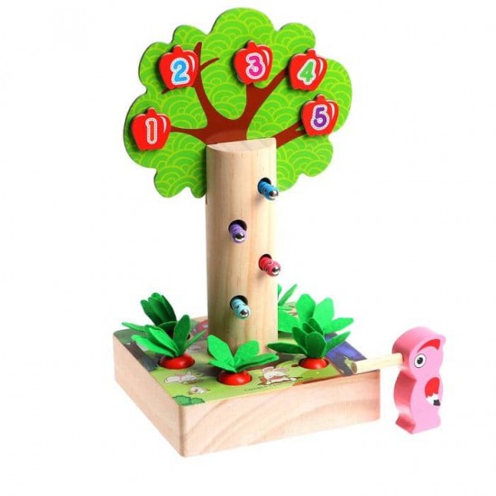 Joc din lemn Copacul educativ