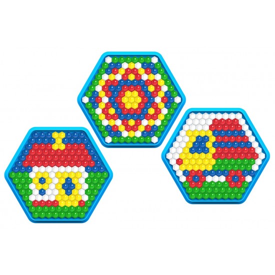 Mozaic clasic Lumea colorata 220 piese TechnoK Toys